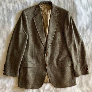 Vintage Racquet Wool Tweed Sport Coat